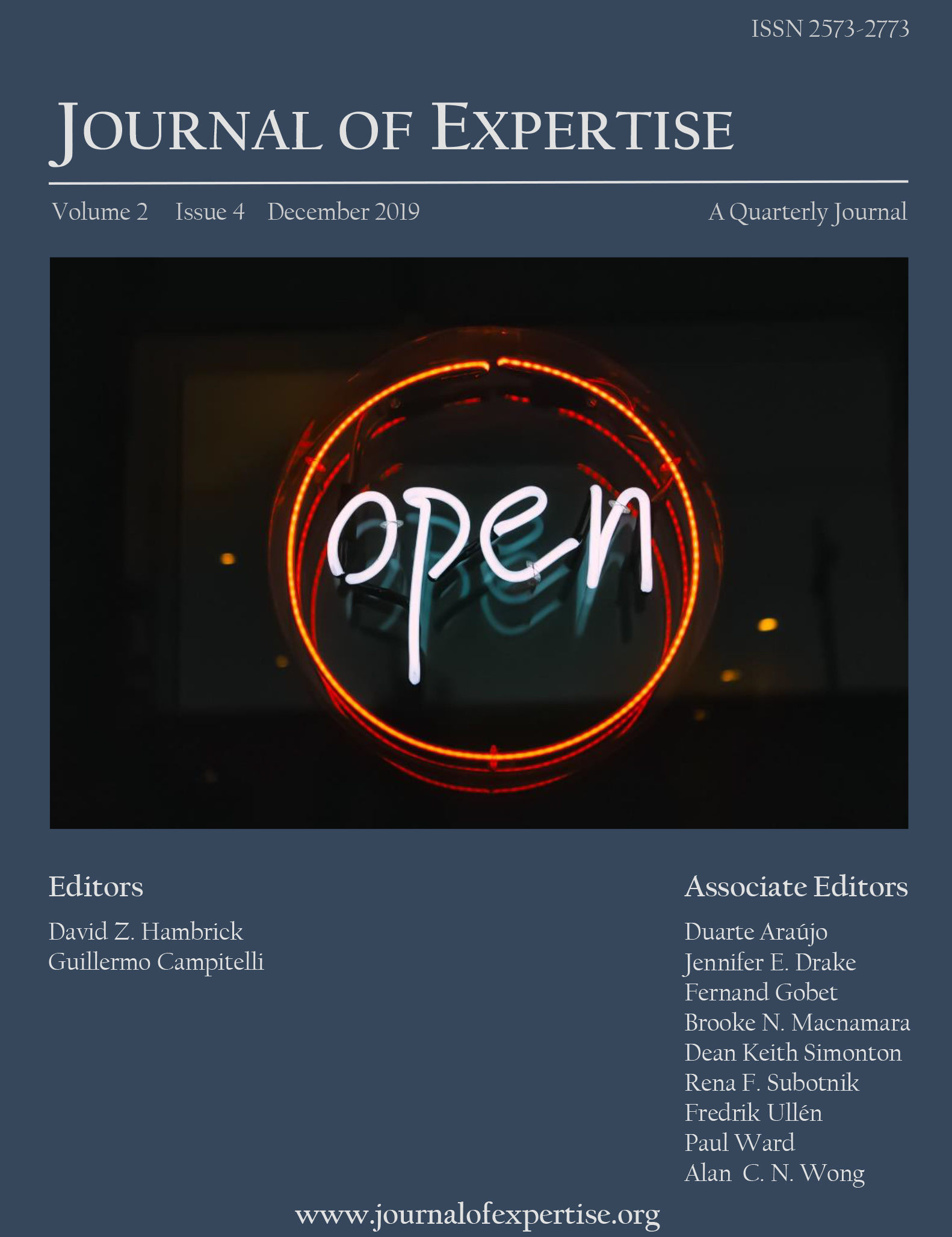 Journal of Expertise Volume 2 Issue 4